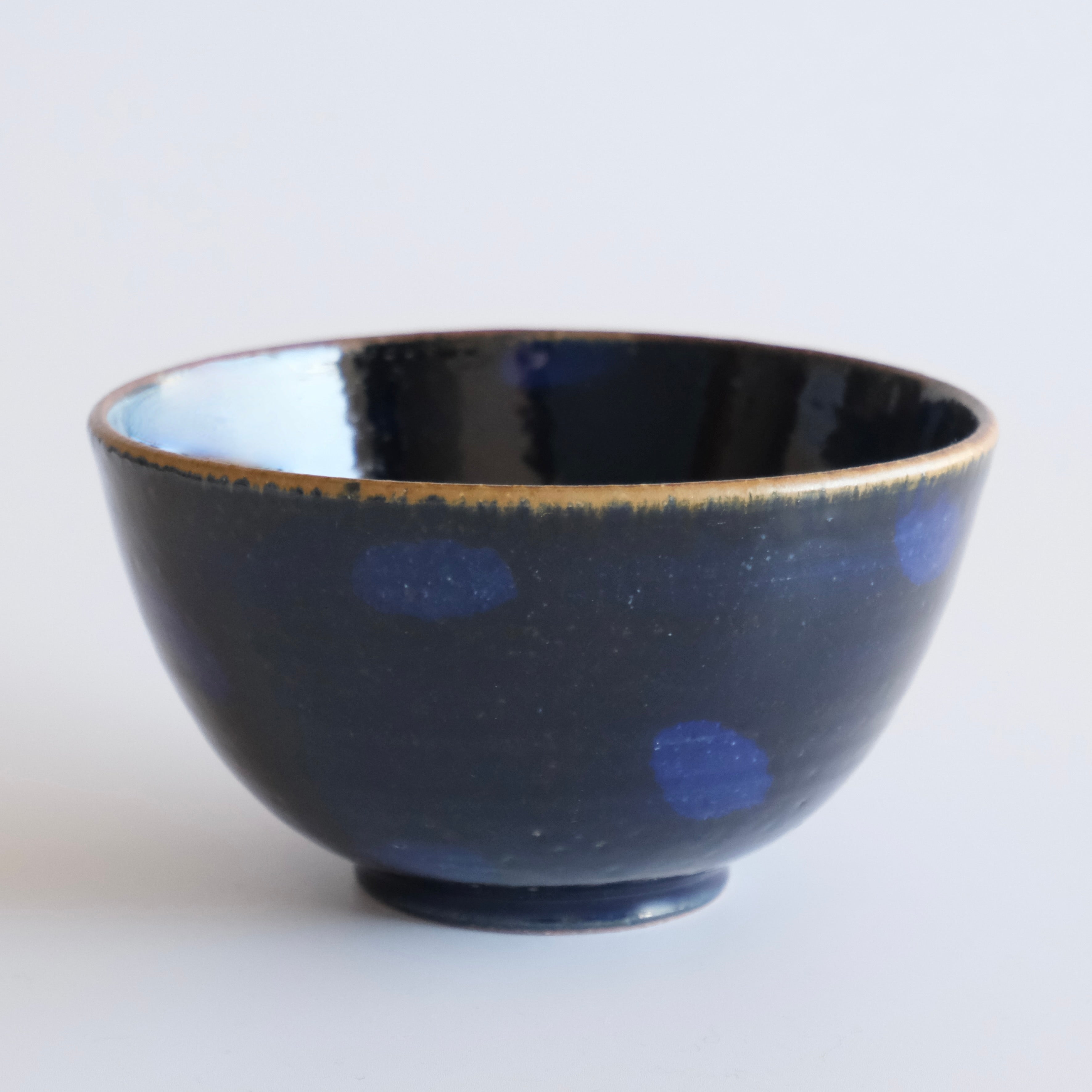 青釉 小どんぶり(点文様)