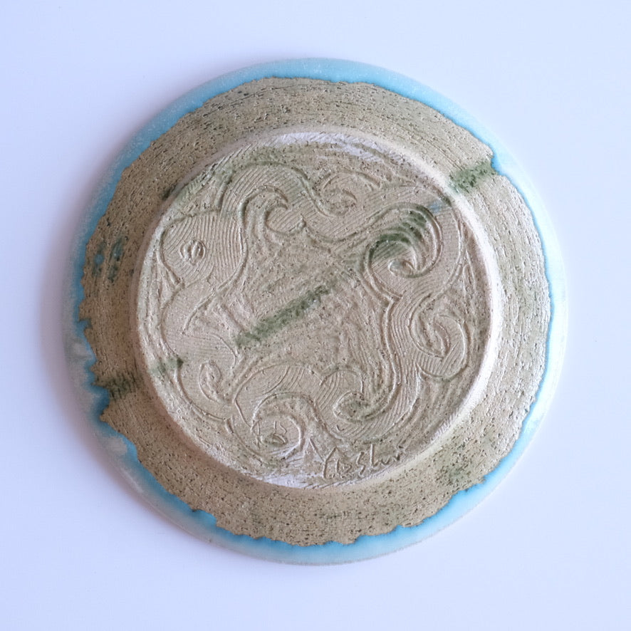 小鳥皿 / ホワイト(22.5cm)