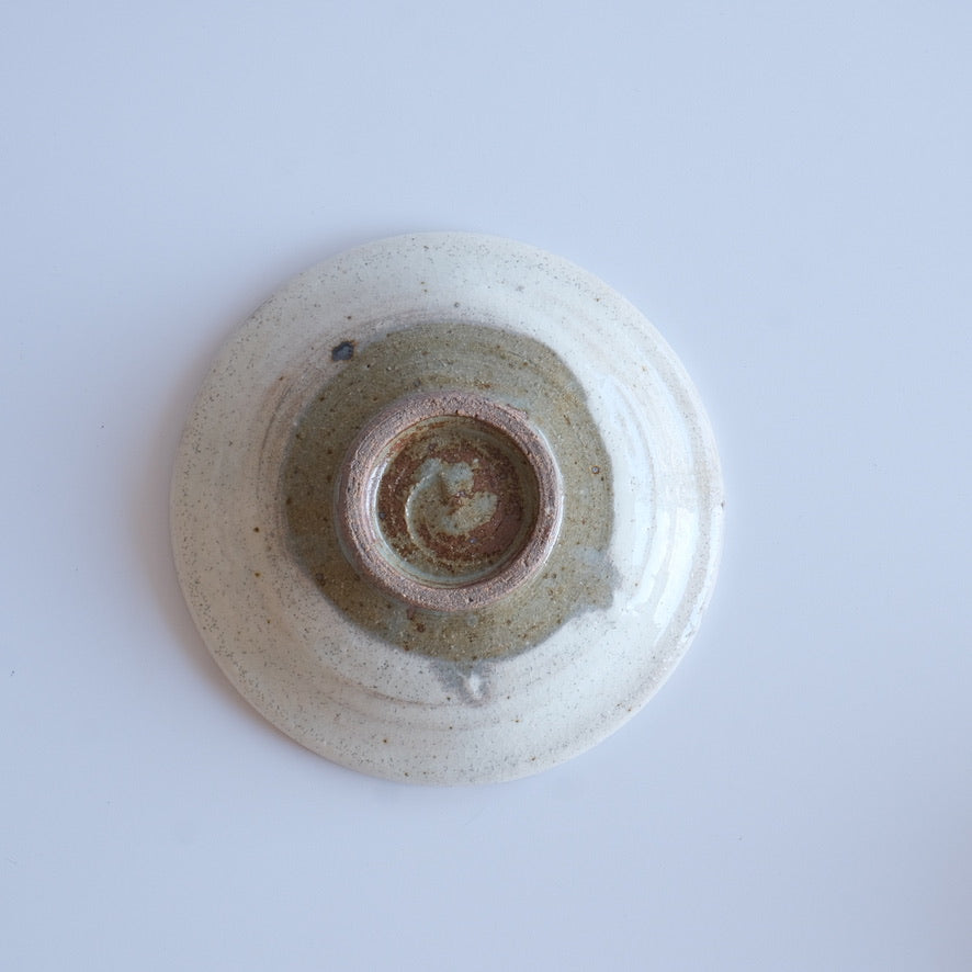 粉引 飛鉋 小皿
