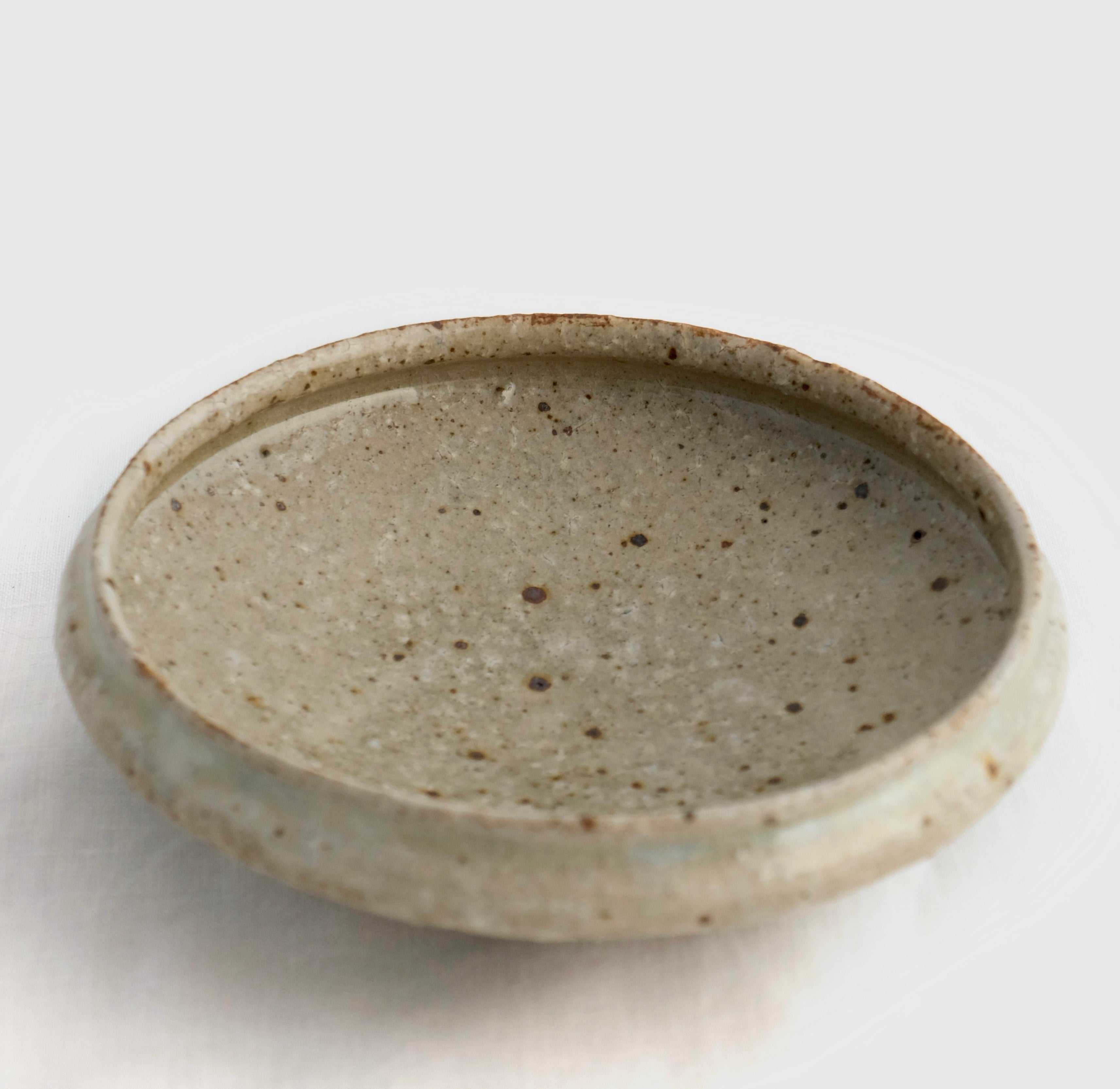 灰釉｜丸縁鉢｜小鉢｜小皿｜5寸｜15cm｜益子｜中村哲雄｜Tetsuo